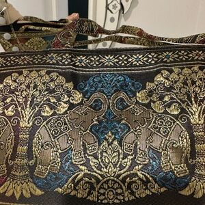 Stunning Silk Brand New Asian Flair Tote